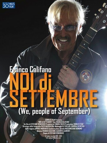 Locandina Noi di Settembre Franco Califano